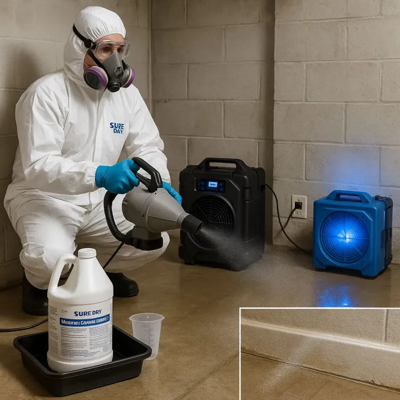 Sanitization and Odor Removal process in Jefferson, LA
