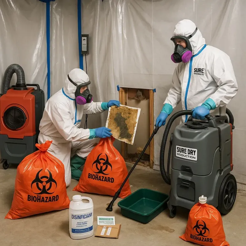 Contaminated Water Handling Protocols process in Jefferson, LA